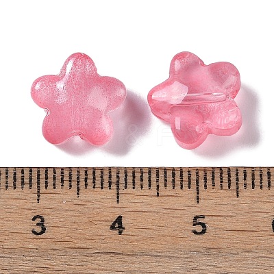 Baking Paint Glass Beads GLAA-S202-10G-1