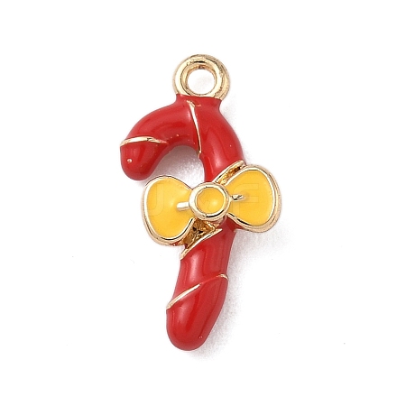 Christmas Alloy Enamel Pendants LS-ENAM-F156-01G-09-1