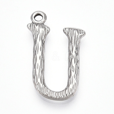 304 Stainless Steel Pendants STAS-N117-01P-U-1