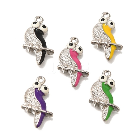 Alloy Enamel Pendants FIND-C065-03P-1