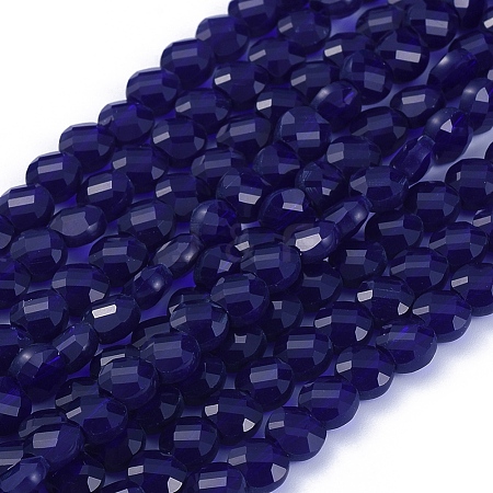 Glass Beads Strands EGLA-J149-B03-1