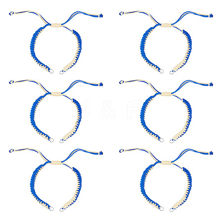 Nylon Thread Bracelets Making AJEW-TAC00105-1