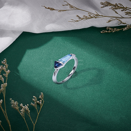 1Pc Bullet Shape Zinc Alloy Finger Rings RJEW-LP0005-20-1