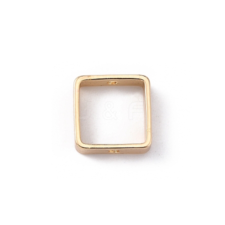 Brass Bead Frame KK-WH0062-06B-G-1