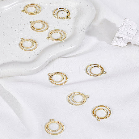 10Pcs Alloy Pendants FIND-LP0005-43-1