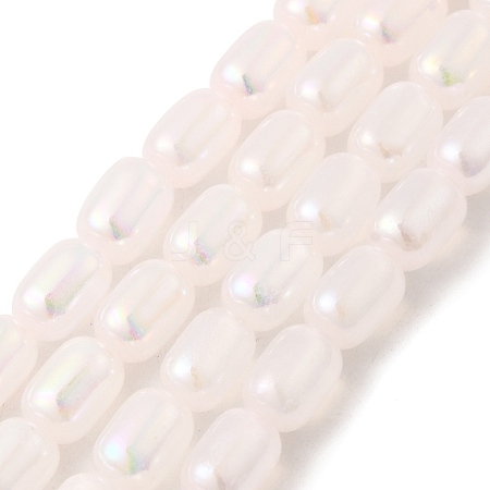 Natural Selenite Beads Strands G-F750-B-20-1