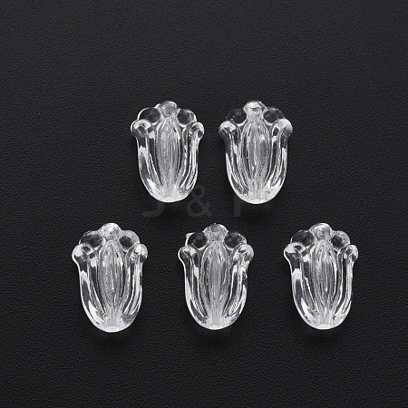 Transparent Acrylic Beads X-TACR-T003-18-1