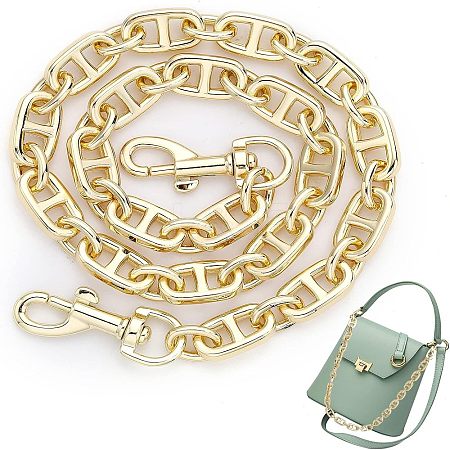 Alloy Mariner Link Chain Purse Strap Extenders FIND-WH0111-154-1