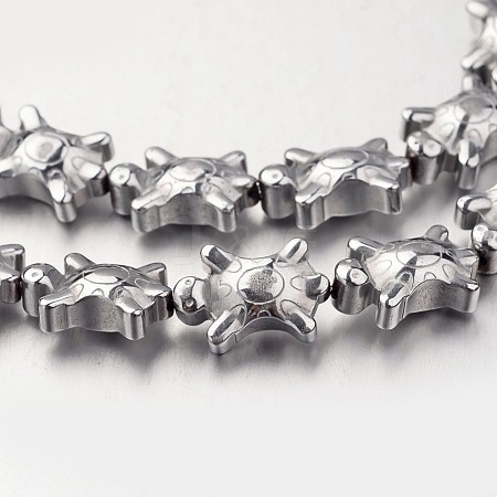 Electroplate Non-magnetic Synthetic Hematite Bead Strands G-F300-52A-01-1