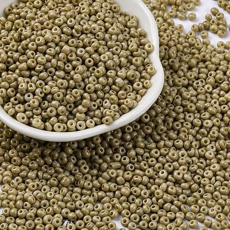 8/0 Baking Paint Glass Seed Beads X1-SEED-M012-02A-50-1