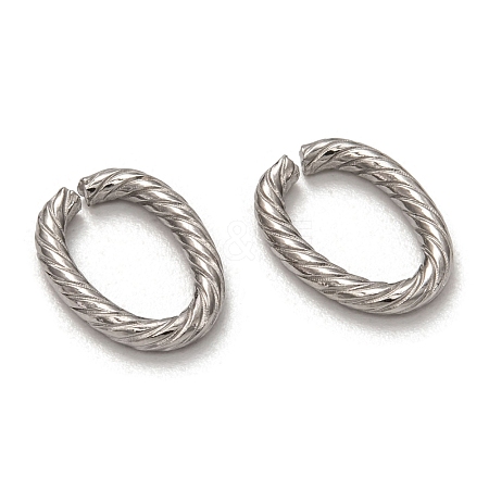 304 Stainless Steel Jump Rings STAS-L256-003P-1