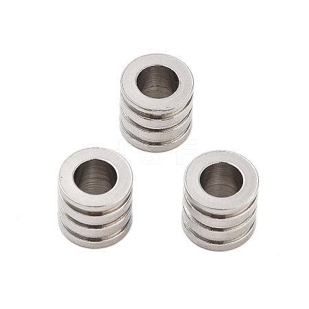 Non-Tarnish 201 Stainless Steel Beads STAS-Z078-07P-1