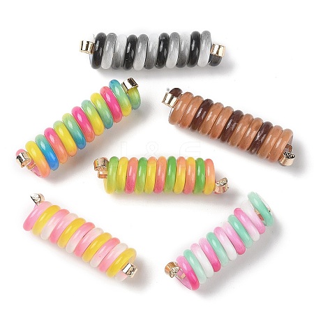 Plastic & Alloy Spiral Hair Tie for Women & Girl MRMJ-M004-02-1