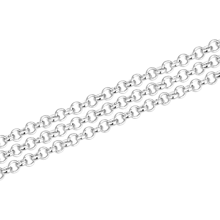 925 Sterling Silver Rolo Chains STER-WH0011-05S-1