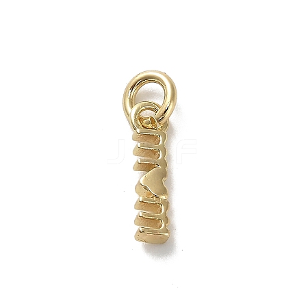 Brass Charms KK-H493-01G-11-1