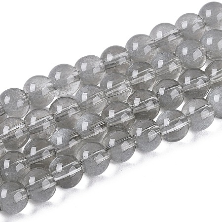 Acrylic Imitation Cat Eye Beads Strands OACR-Q197-01A-02-1