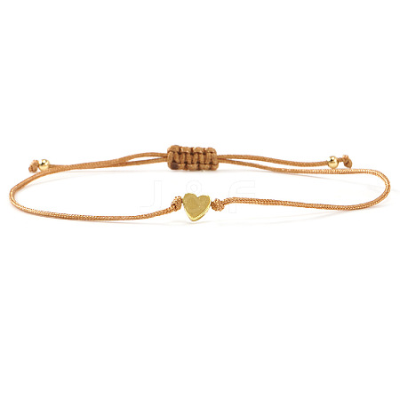 Valentine's Adjustable Braided Polyester Cord Bracelets GM2838-3-1