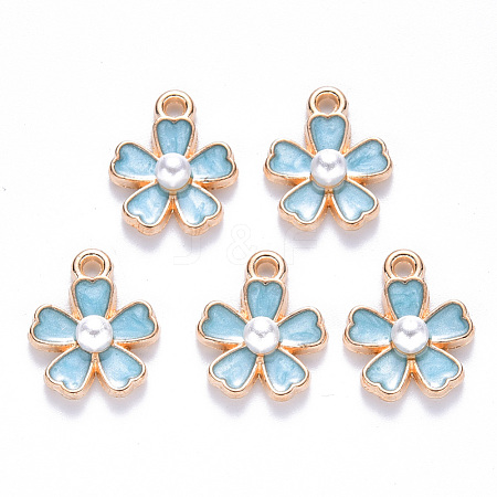 Alloy Enamel Charms X-ENAM-N054-028B-1