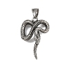 Hand Polished 304 Stainless Steel Pendants STAS-V012-04AS-1