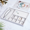 3 In 1 Multipurpose MDF Jewelry Trays ODIS-WH0086-078G-4