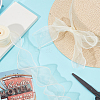 Polyester Organza Ribbons SRIB-WH20020-003B-01-4