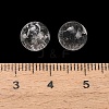 Natural Quartz Crystal Sphere Beads G-H359-02L-8mm-02-3
