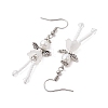 304 Stainless Steel Fairy Dangle Earrings EJEW-MZ00129-05-4