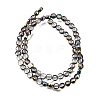 Electroplated Transparent Glass Beads Strands GL-CBA98F0-06B-03-3