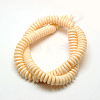 Imitation Amber Resin Heishi Beads Strands RESI-A009G-6mm-05-2