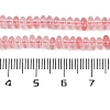 Cherry Quartz Glass Beads Strands G-K343-C26-01-3