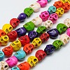 Synthetic Turquoise Beads Strands TURQ-G113-18x23mm-M-3