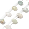 Natural Flower Amazonite Beads Strands G-Q167-A10-01-1