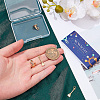 4Pcs 2 Styles Brass Pendants KK-SC0008-09-3