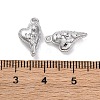 Brass Micro Pave Cubic Zirconia Pendants KK-D288-01P-3