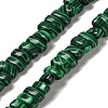 Synthetic Malachite Beads Strands G-Q167-B21-01-1