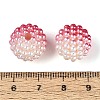 Imitation Pearl Acrylic Beads OACR-T004-15mm-10-2