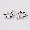 Tibetan Style Alloy Pendants TIBE-N010-62AS-RS-2