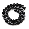 Natural Black Agate Bead Strands LS-G-G962-10mm-12-A-4