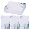 80Pcs Rectangle Paper Table Place Cards AJEW-TA0003-64A-1