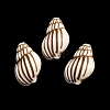 Ocean Theme Spray Painted Opaque Acrylic Beads ACRP-F003-02C-1