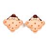 Opaque Resin Decoden Cabochons RESI-N039-126-1