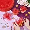 100Pcs Organza Bags ABAG-NB0002-12D-3