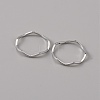 Brass Linking Rings LS-KK-WH0046-61P-2