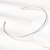 304 Stainless Steel Cuff Bangles BJEW-D388-01A-P-3