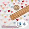 54Pcs 9 Colors Epoxy Resin Beads RESI-GA0001-27-2