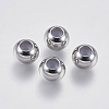 201 Stainless Steel Beads STAS-F195-007P-8mm-1
