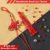 ARRICRAFT 1 Bag DIY Handmade Beaded Weaving Gourd Pendant Decoration Kit DIY-AR0002-57-4