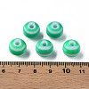 Opaque Striped Acrylic Beads LS-MACR-S373-27A-07-4