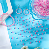 5 Colors Transparent Acrylic Beads MACR-PA0001-03A-02-3