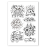 Custom PVC Plastic Clear Stamps DIY-WH0448-0587-8